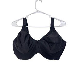 Bali Black Women SZ 36DDD Full Coverage Underwire Minimizer Bra